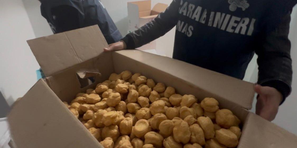 Blitz in un panificio nel Catanzarese, sequestrati 419 kg di alimenti non tracciati