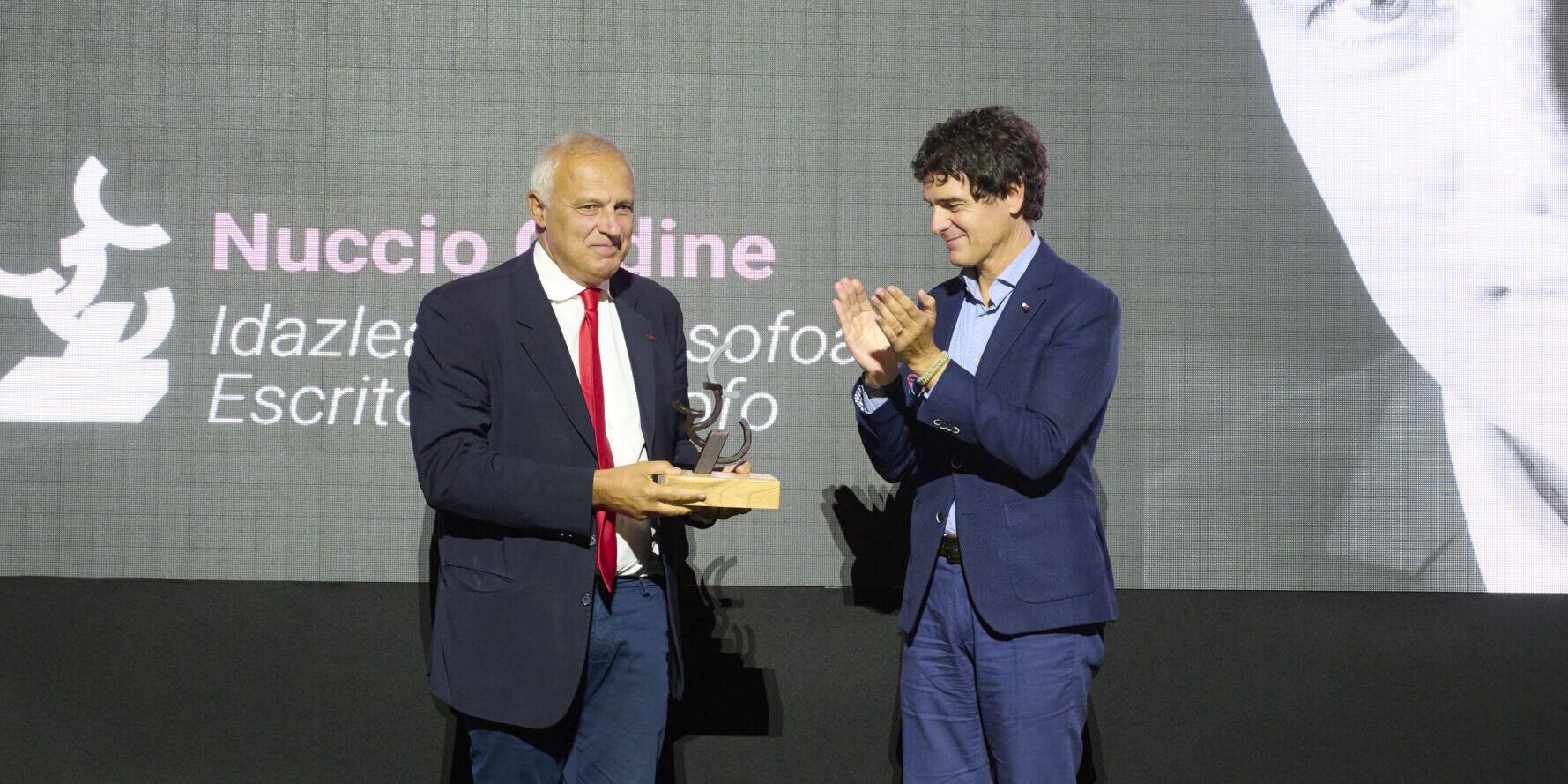 Nuccio Ordine premiato nel museo Guggenheim di Bilbao