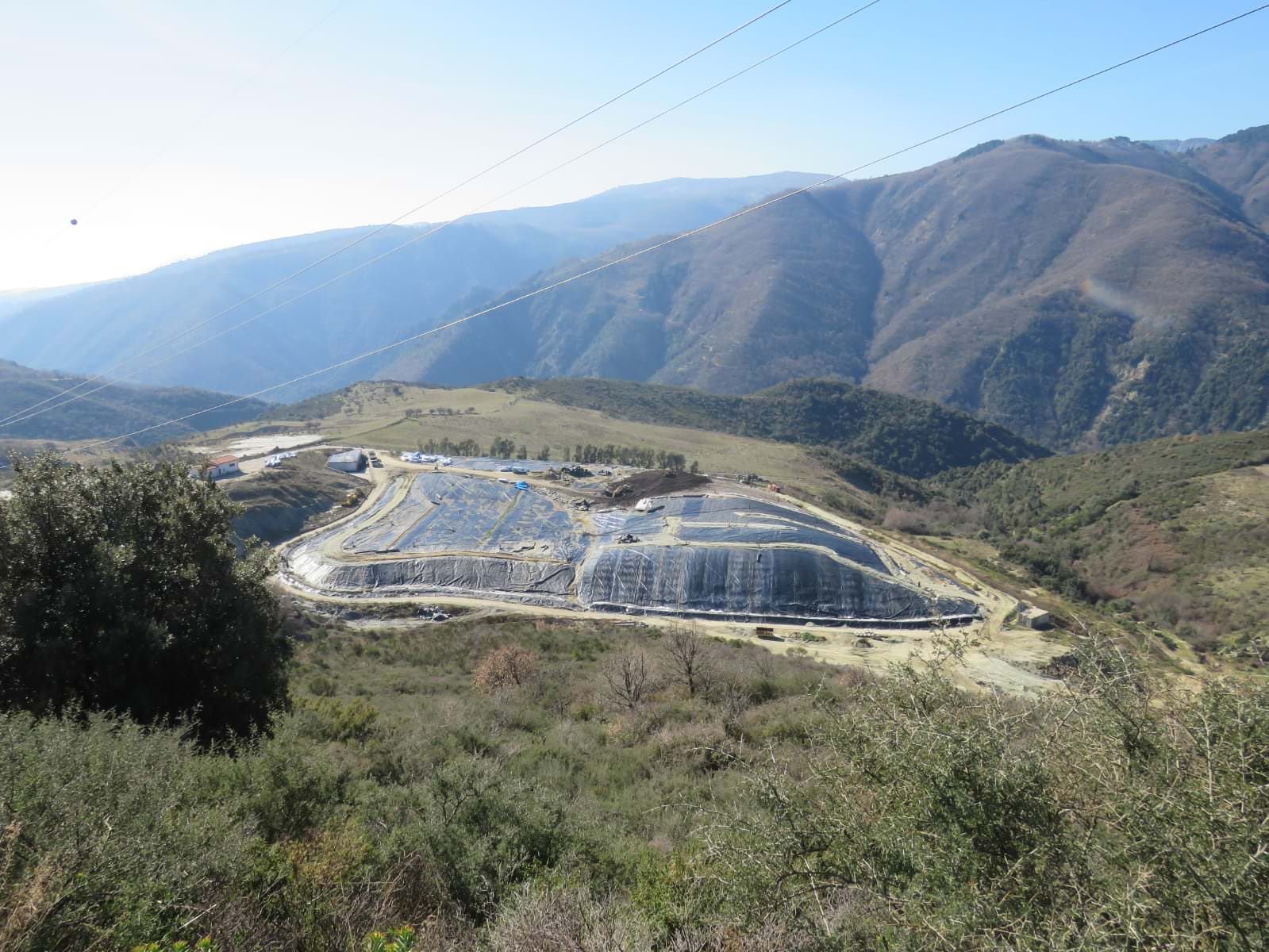 I rifiuti del Crotonese nella discarica di San Giovanni in Fiore