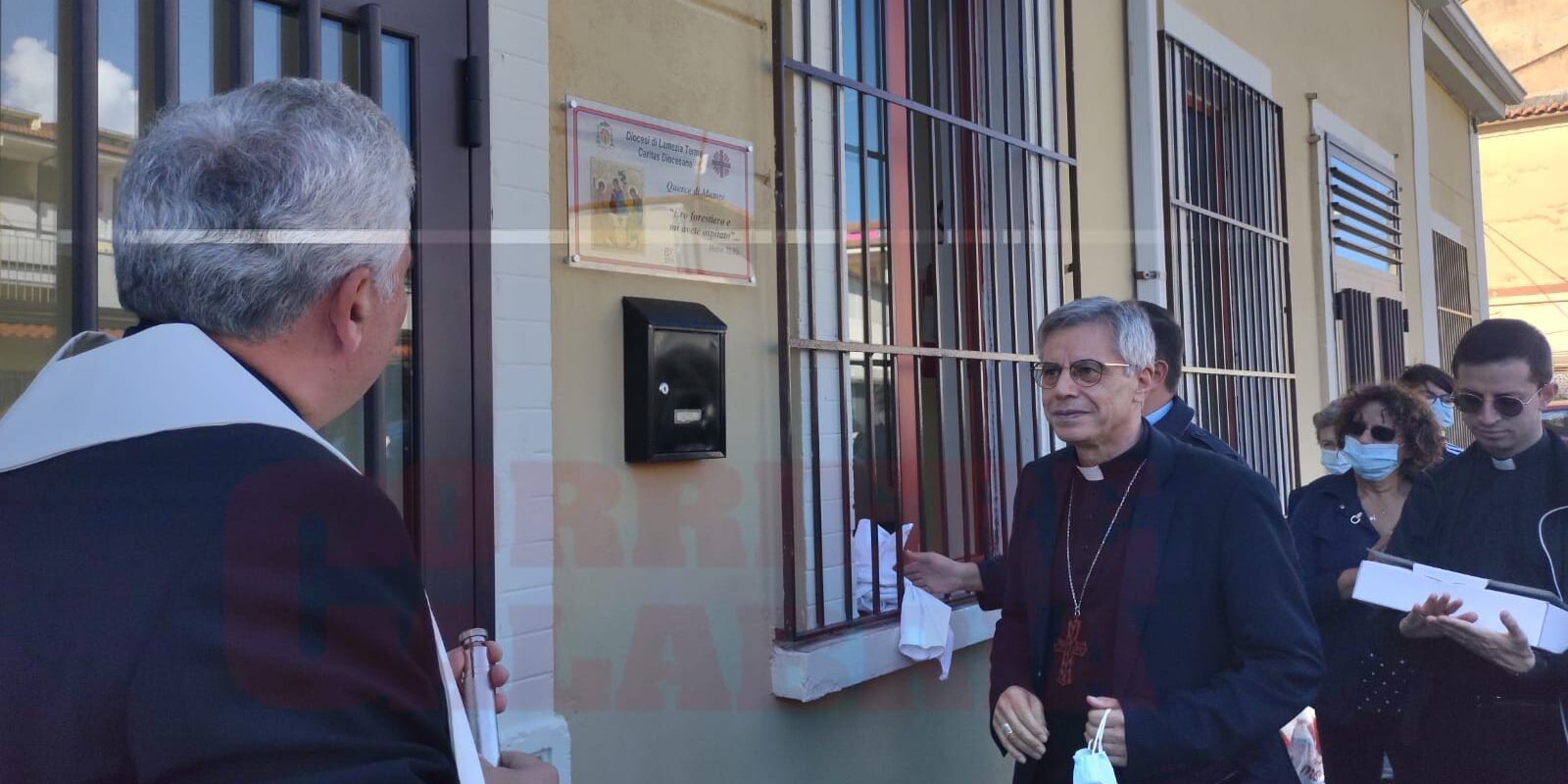 Lamezia, riapre “Querce di Mamre” della Caritas. Schillaci: «Mettiamo in pratica quello che dice il Signore» – FOTO E VIDEO
