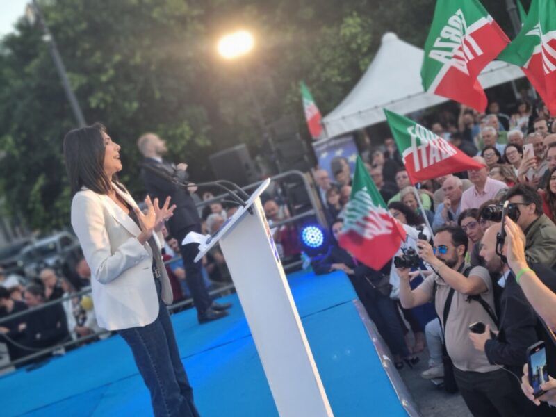 Le prime parole di Princi da europarlamentare: «Ha vinto la squadra di Forza Italia»