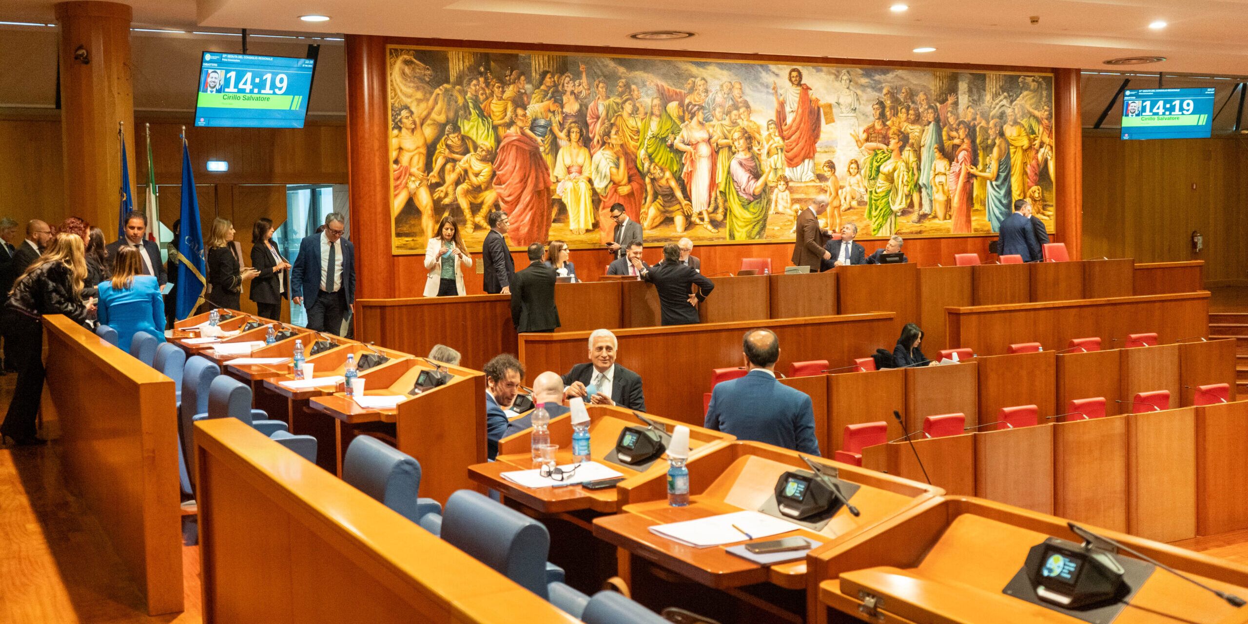 Consiglio regionale, tutto secondo copione: resta invariato l’ufficio di presidenza