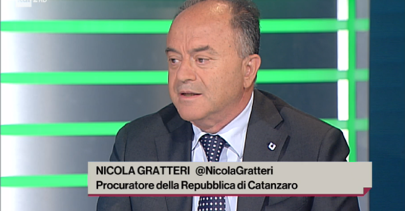 Gratteri: «Dall'89 vivo in una gabbia, ma da uomo libero»