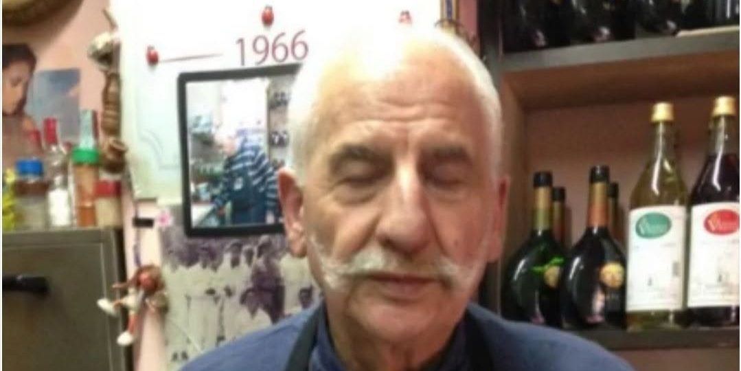 Cosenza piange “zio Gigino”, uno dei simboli di via XXIV Maggio