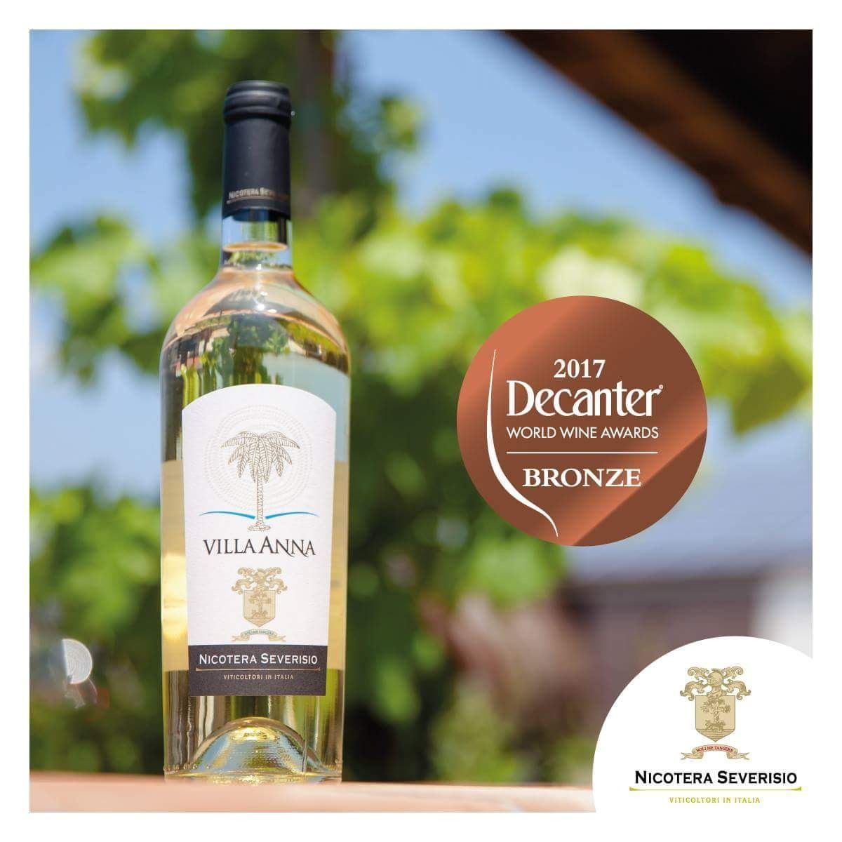 Medaglia per "Villa Anna 2016", nuovo successo per la cantina Nicotera Severisio