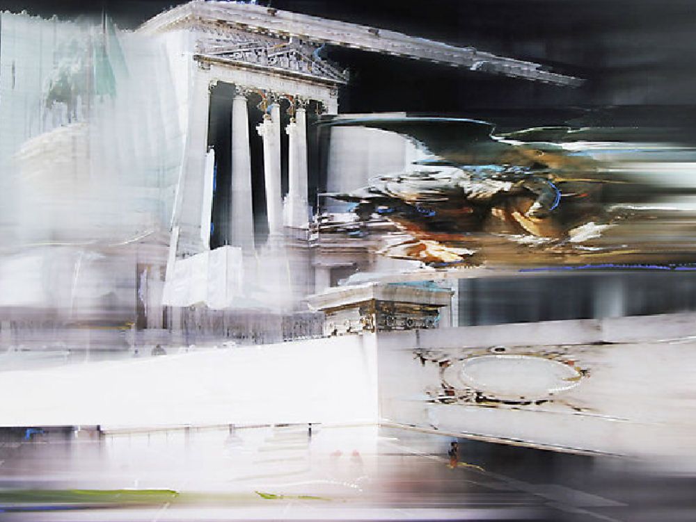 Il pittore crotonese che racconta la Capitale