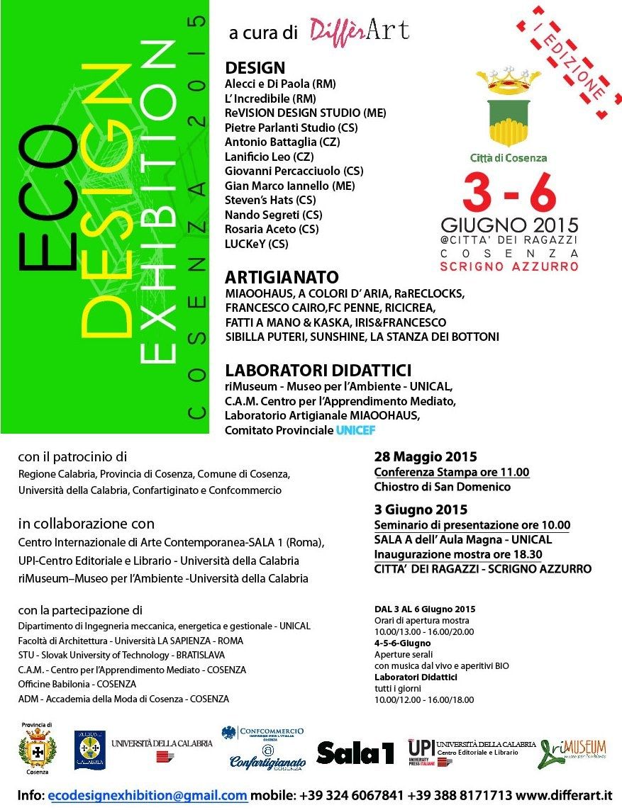 A Cosenza il festival dell'ecosostenibilità