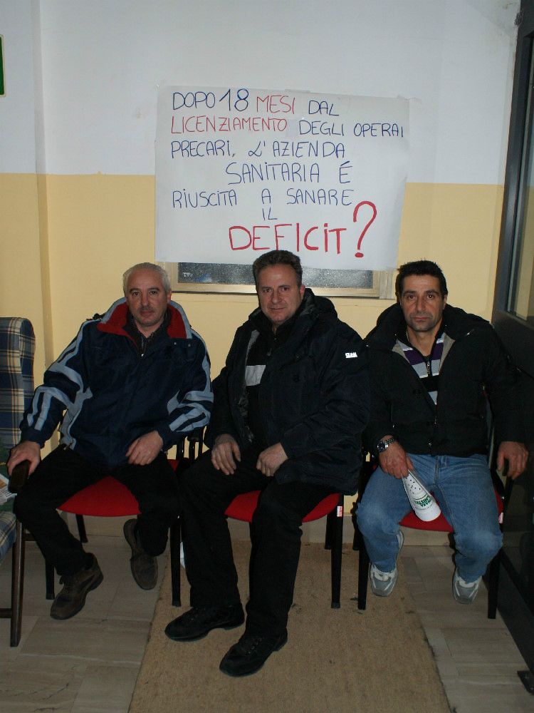 Sciopero della fame per riottenere il posto di lavoro