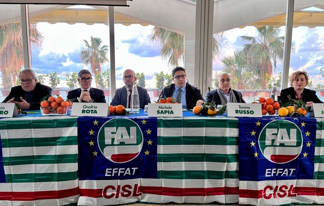 Fai Cisl, a Bagnara il consiglio generale. Rota: «Più impegno sulle politiche per il Mezzogiorno»