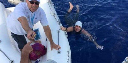 Da Stromboli a Tropea a nuoto a sostegno della ricerca sull'autismo