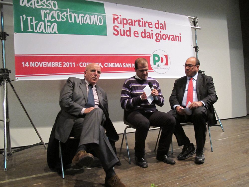 Parte da Cosenza il tour di Mario Oliverio "l`aggregatore"