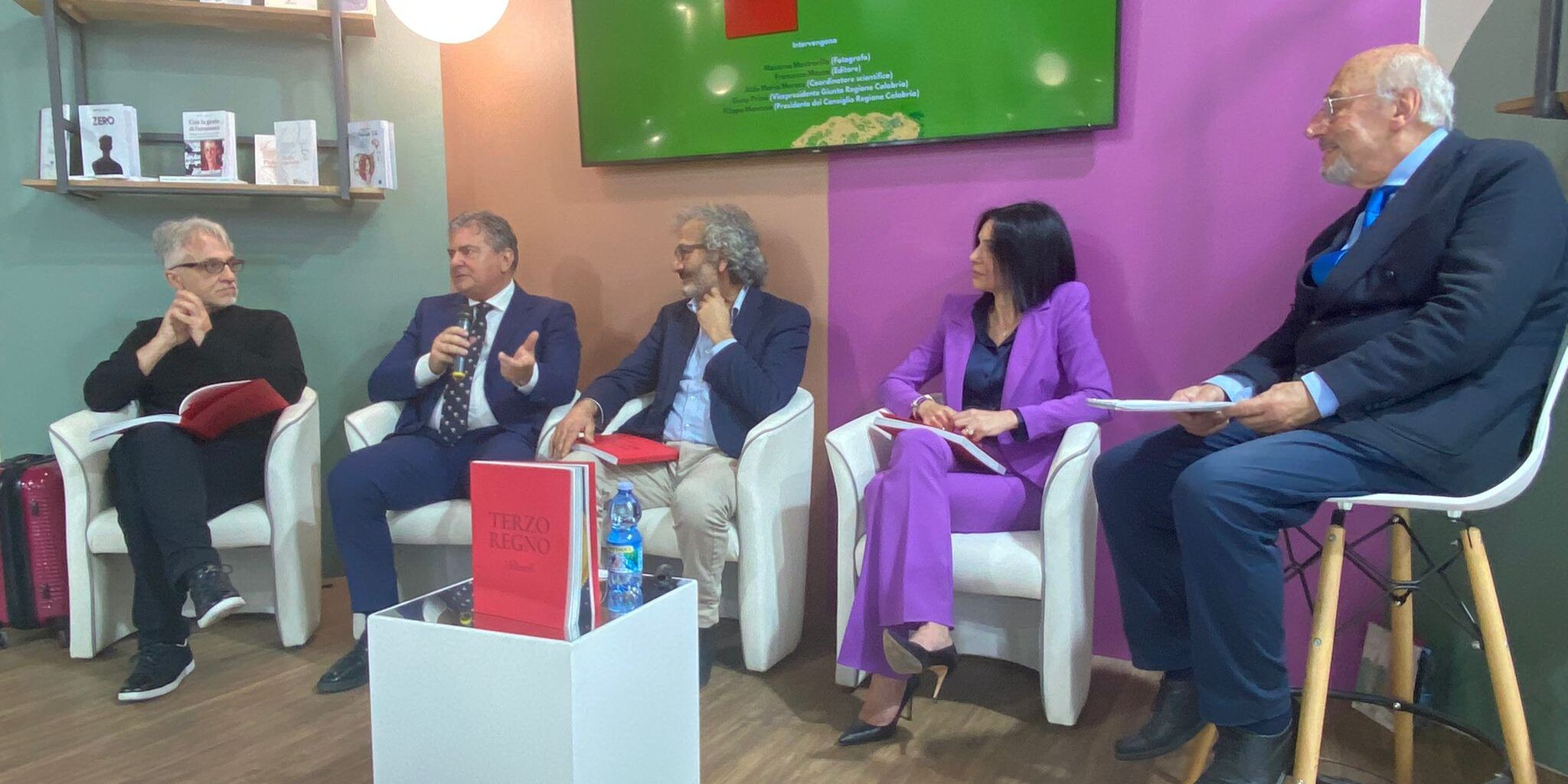 Mancuso al Salone del Libro di Torino: «“Terzo Regno-I Filosofi” invita ad andare oltre gli stereotipi sulla Calabria»