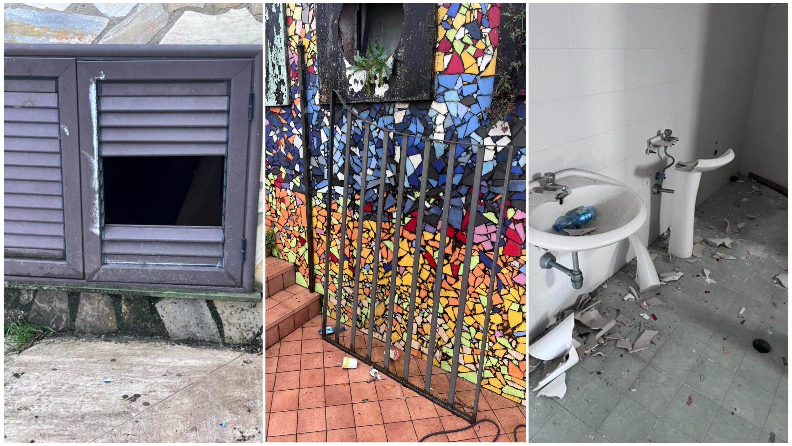 Atti vandalici a San Mango d’Aquino, preso di mira l’anfiteatro – FOTO