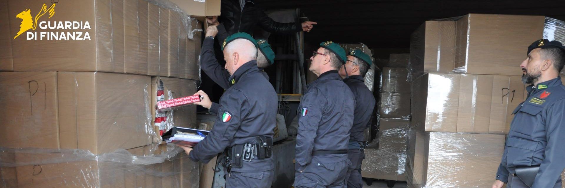 Sequestrata una fabbrica abusiva di sigarette, possibile danno da 80 milioni