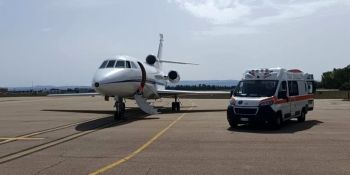 Trasferimento d’urgenza per un neonato da Catanzaro a Roma con un volo dell’Aeronautica Militare