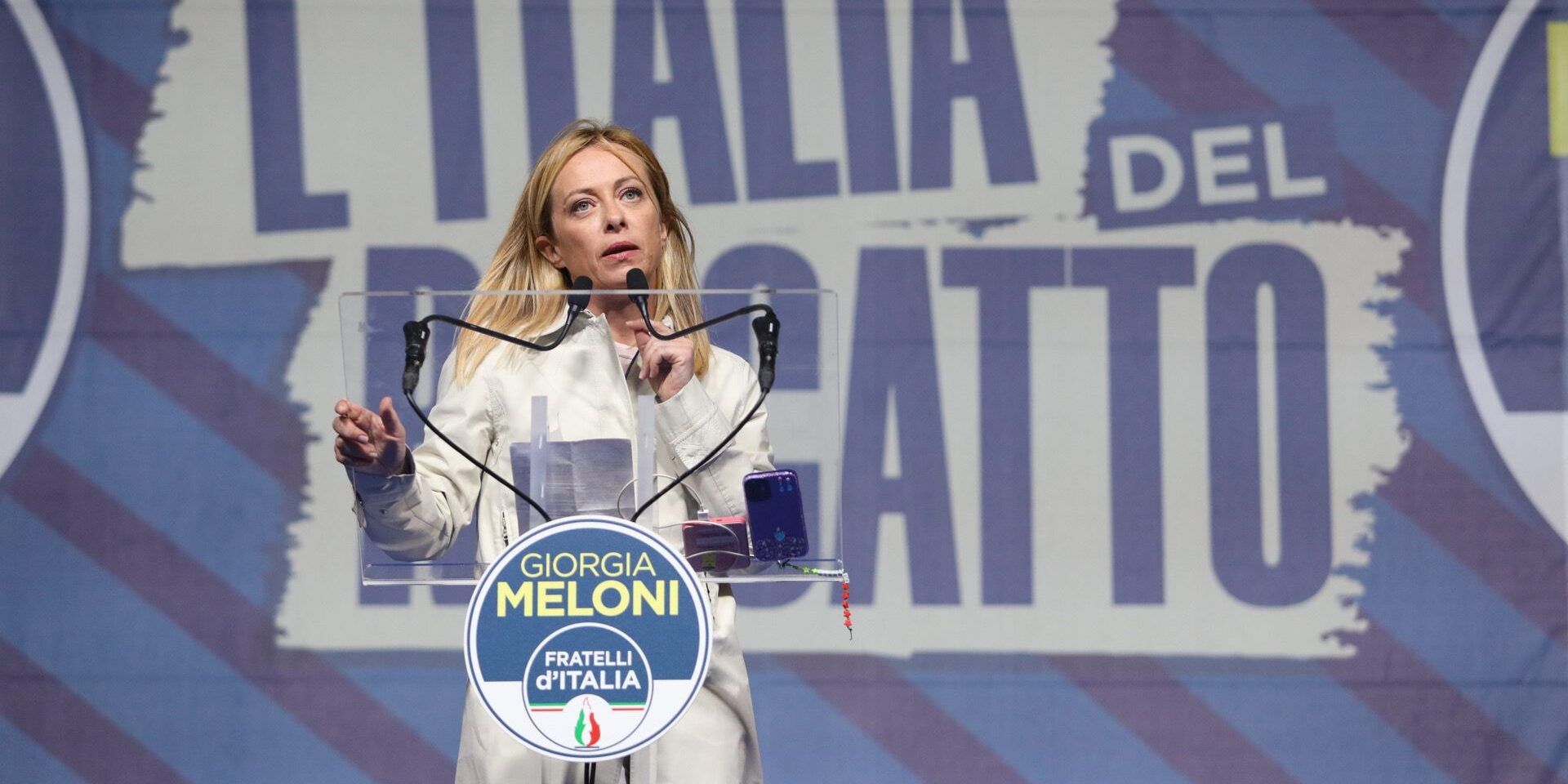 Meloni “stoppa” il ticket con Spirlì. «Certe cose si decidono dopo il voto»