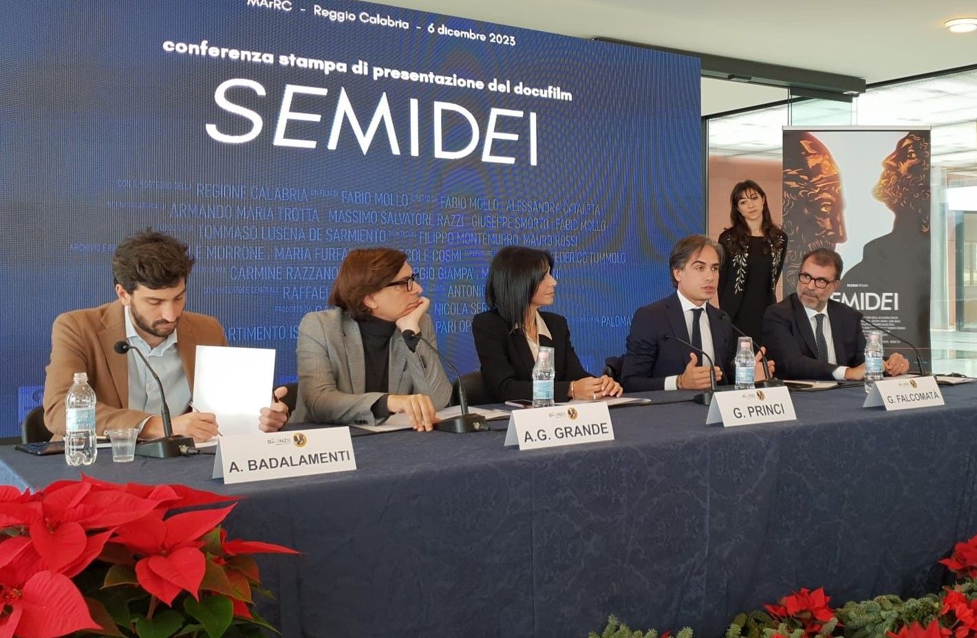 Presentato a Reggio “Semidei”, il film che racconta i Bronzi di Riace