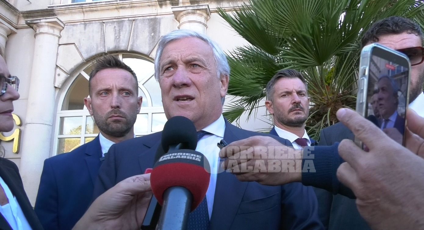 Tajani, prima dichiarazione “a caldo”: «Si profila un grande successo di Occhiuto e Forza Italia» – VIDEO