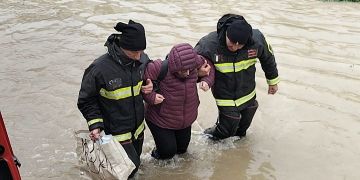 Emergenza idro-meteorologica ai Laghi di Sibari, interventi continui dei vigili del fuoco – FOTO E VIDEO