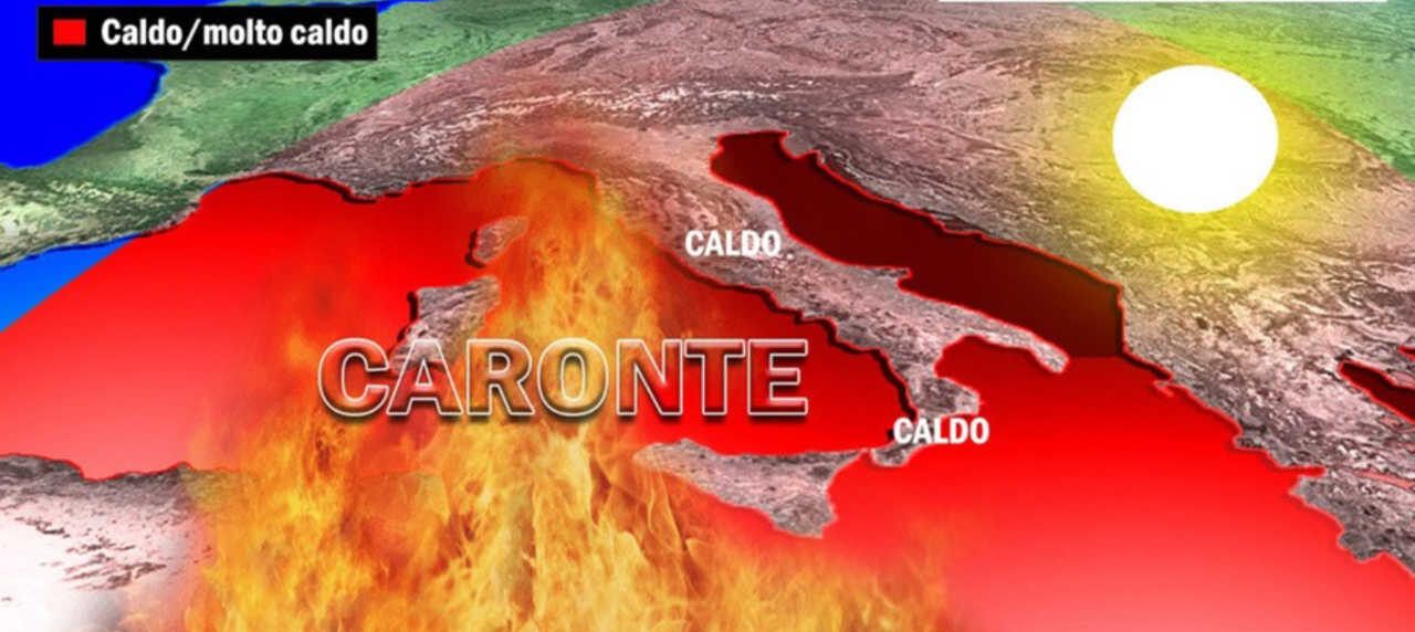 Meteo, la Calabria sferzata dal caldo africano di “Caronte”