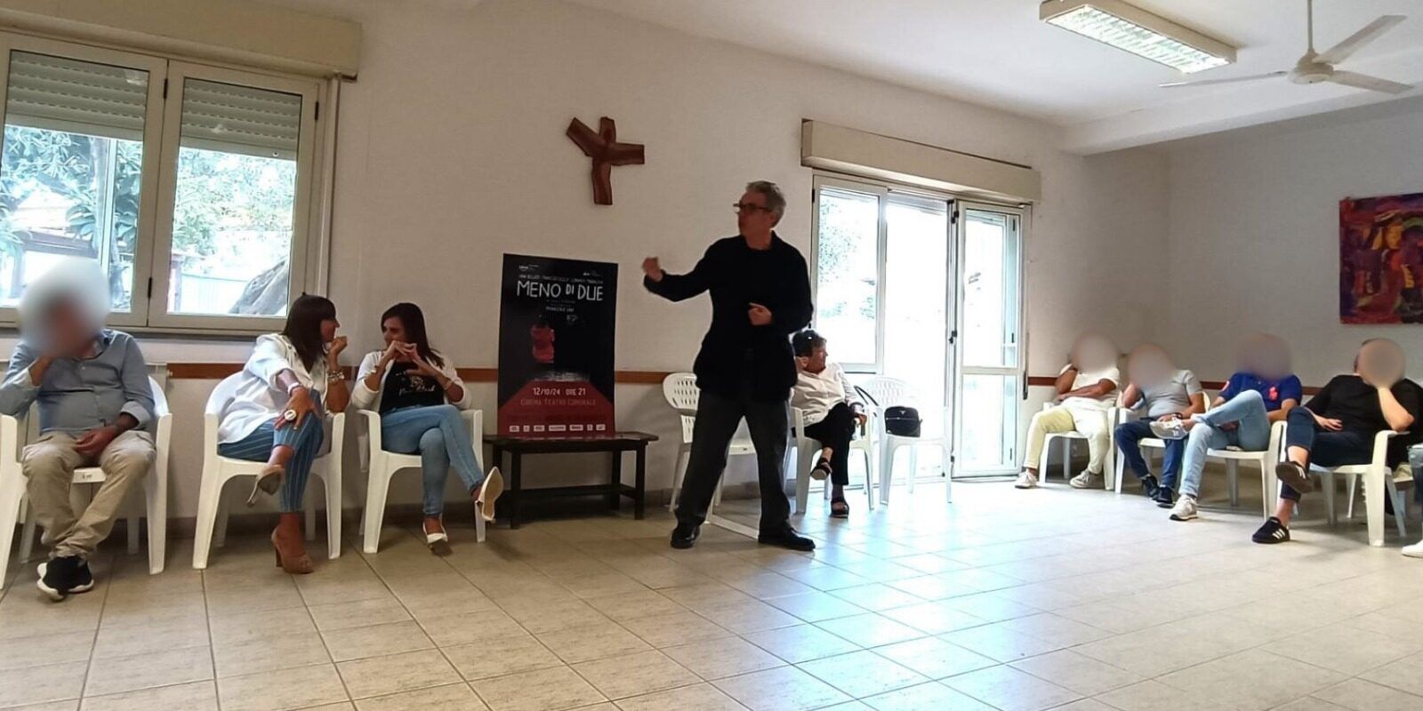Inclusione e teatro, la connessione emotiva di Colella con il Centro calabrese di solidarietà