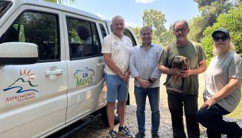 Nel Parco dell’Aspromonte arriva un nibbio reale nato in Italia