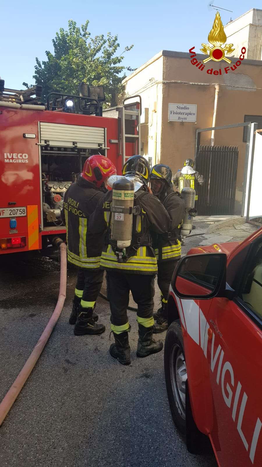 Tropea, incendio in un ristorante: danni alla cucina