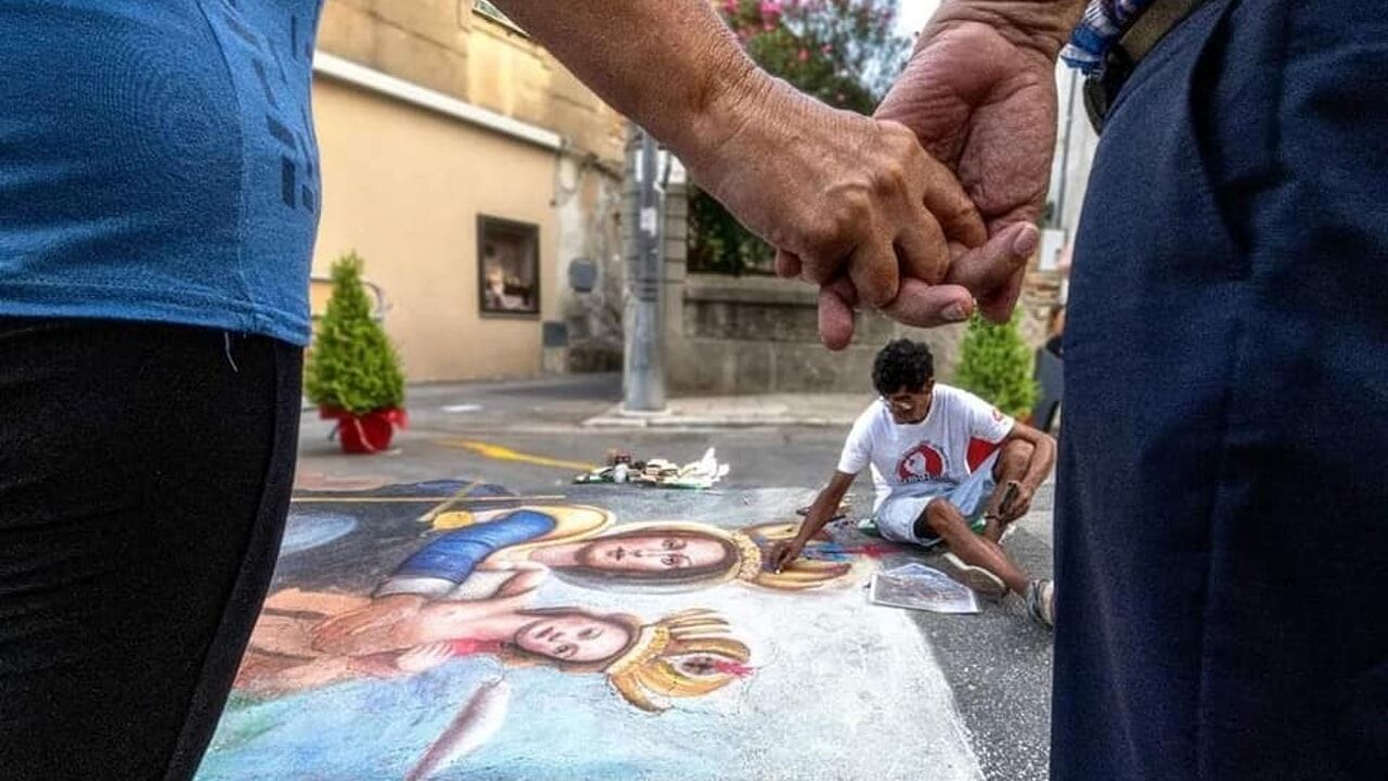 Madonnari da tutto il mondo si “sfidano” a Taurianova