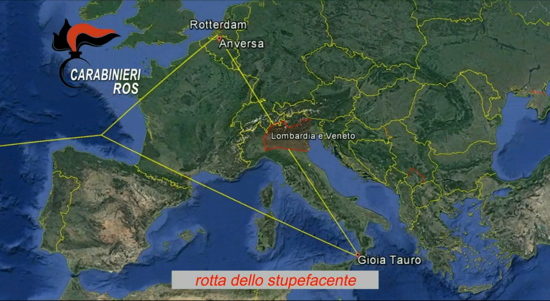 ‘Ndrangheta, 11 condanne per il narcotraffico dalla Locride al Sudamerica – NOMI