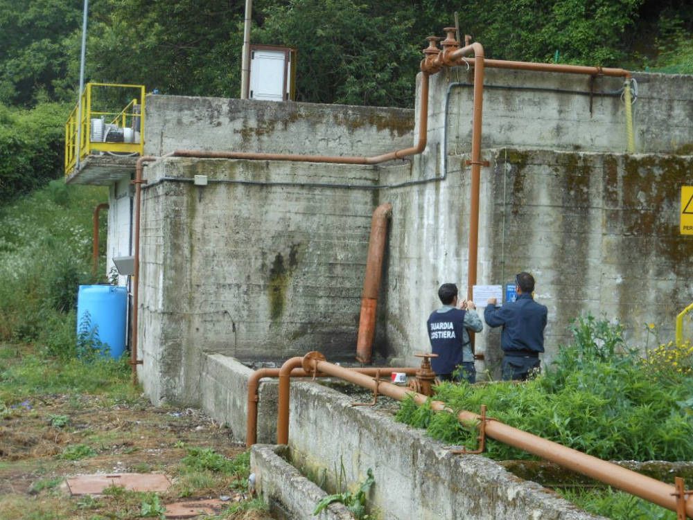 Platania, sequestrati due depuratori