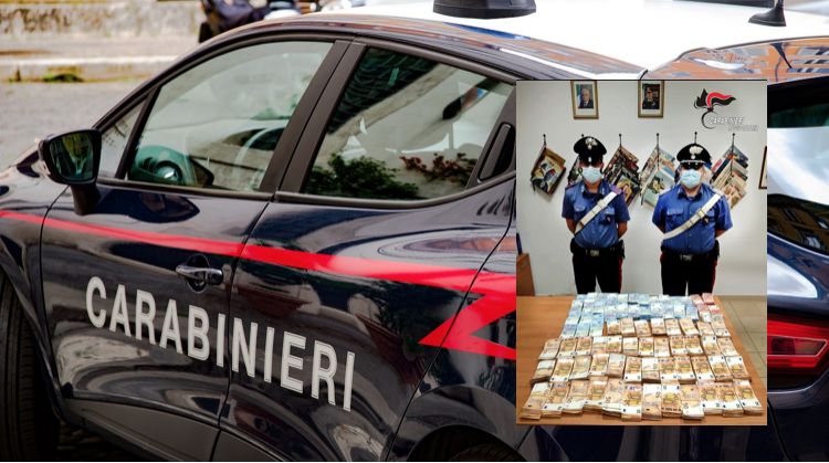 Beccati con 300mila euro in contanti in un’area di campagna: tre denunce a Gioia Tauro