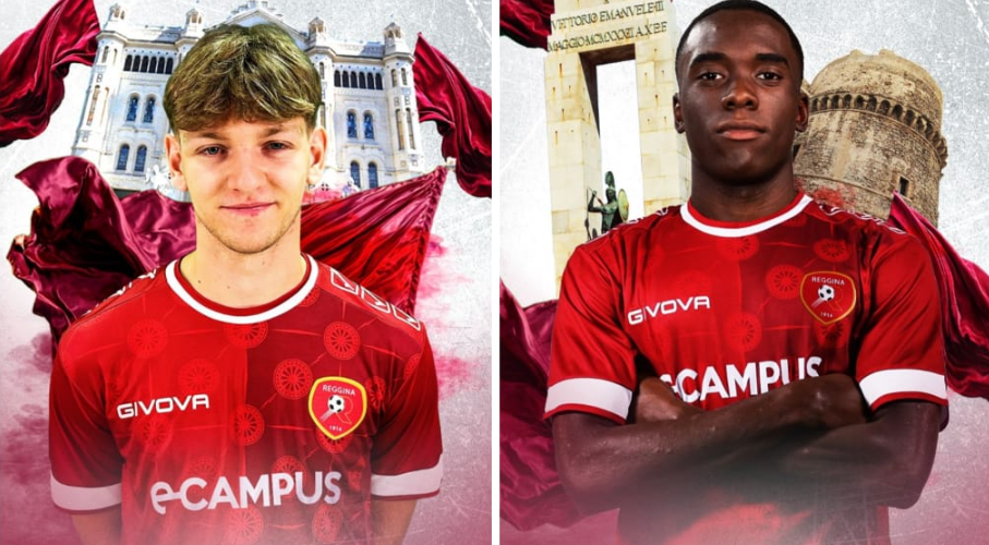 Giovani talenti per la Reggina: ufficiali gli arrivi di Pellicanò e Fomete