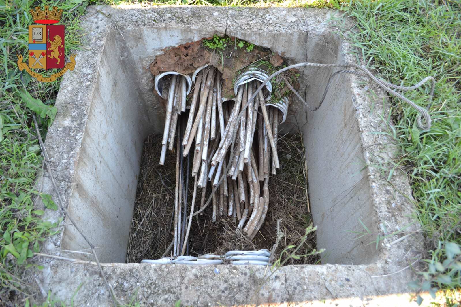 Altomonte, massiccio furto di rame sventato dalla polizia