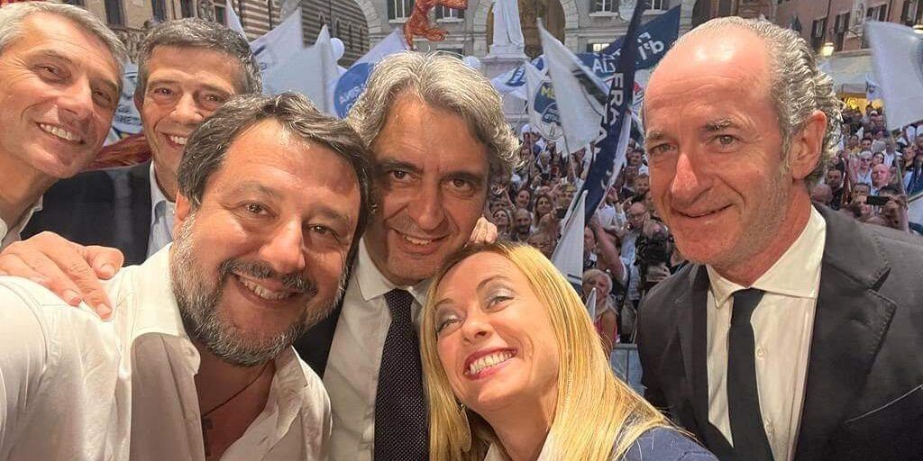 «Non faremo la fine di Giulietta e Romeo»: pace Meloni-Salvini