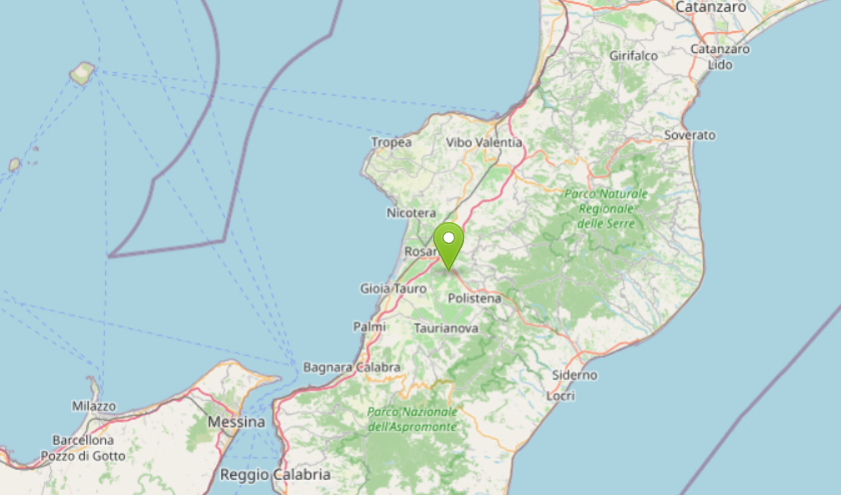 Terremoto nel Reggino, due scosse in pochi minuti: la più forte di magnitudo 3.5