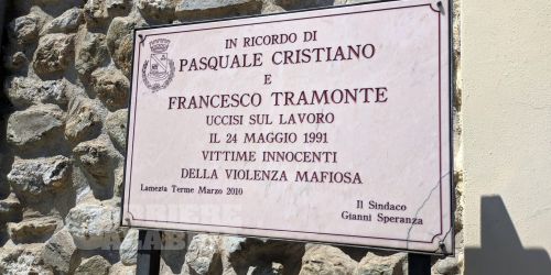 Tramonte e Cristiano lamezia
