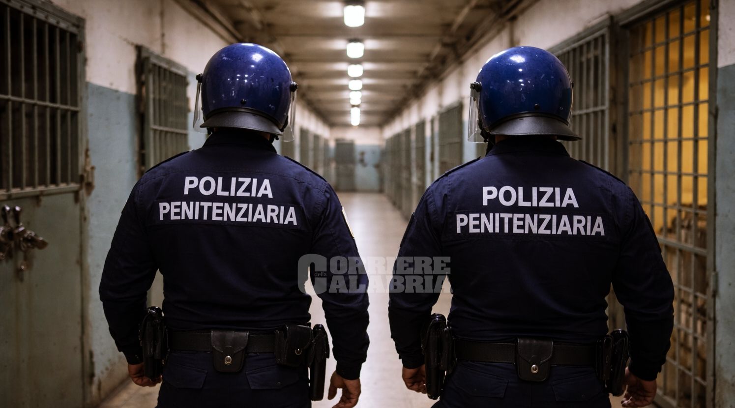 Caos in carcere: agenti aggrediti a calci e pugni e reparto devastato. Tra i responsabili anche un reggino e un lametino – NOMI