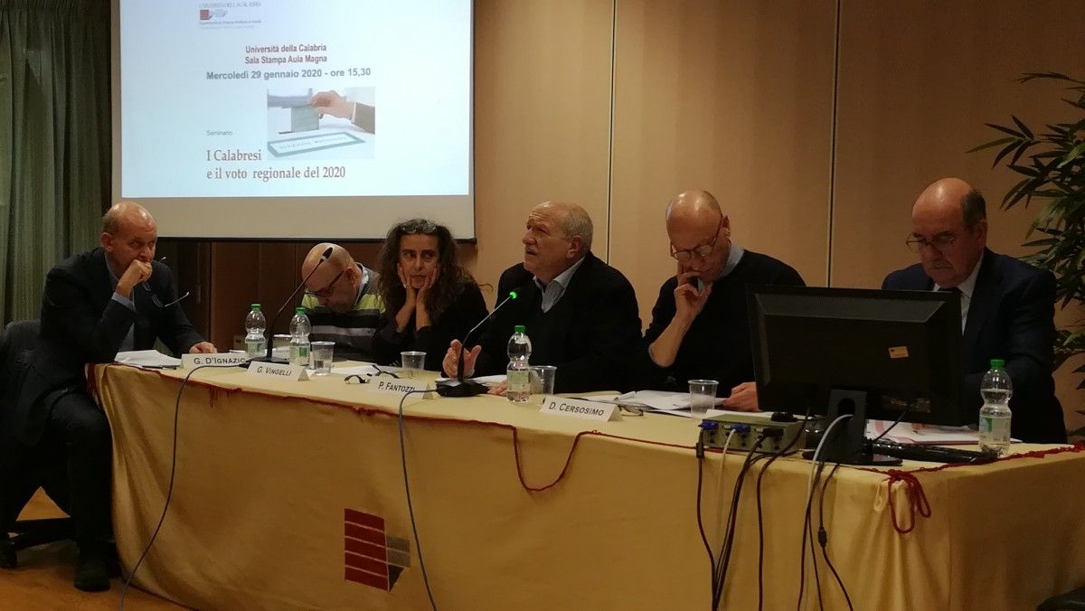 “Calabria nel voto nazionale”, mercoledì l’analisi dell’Unical