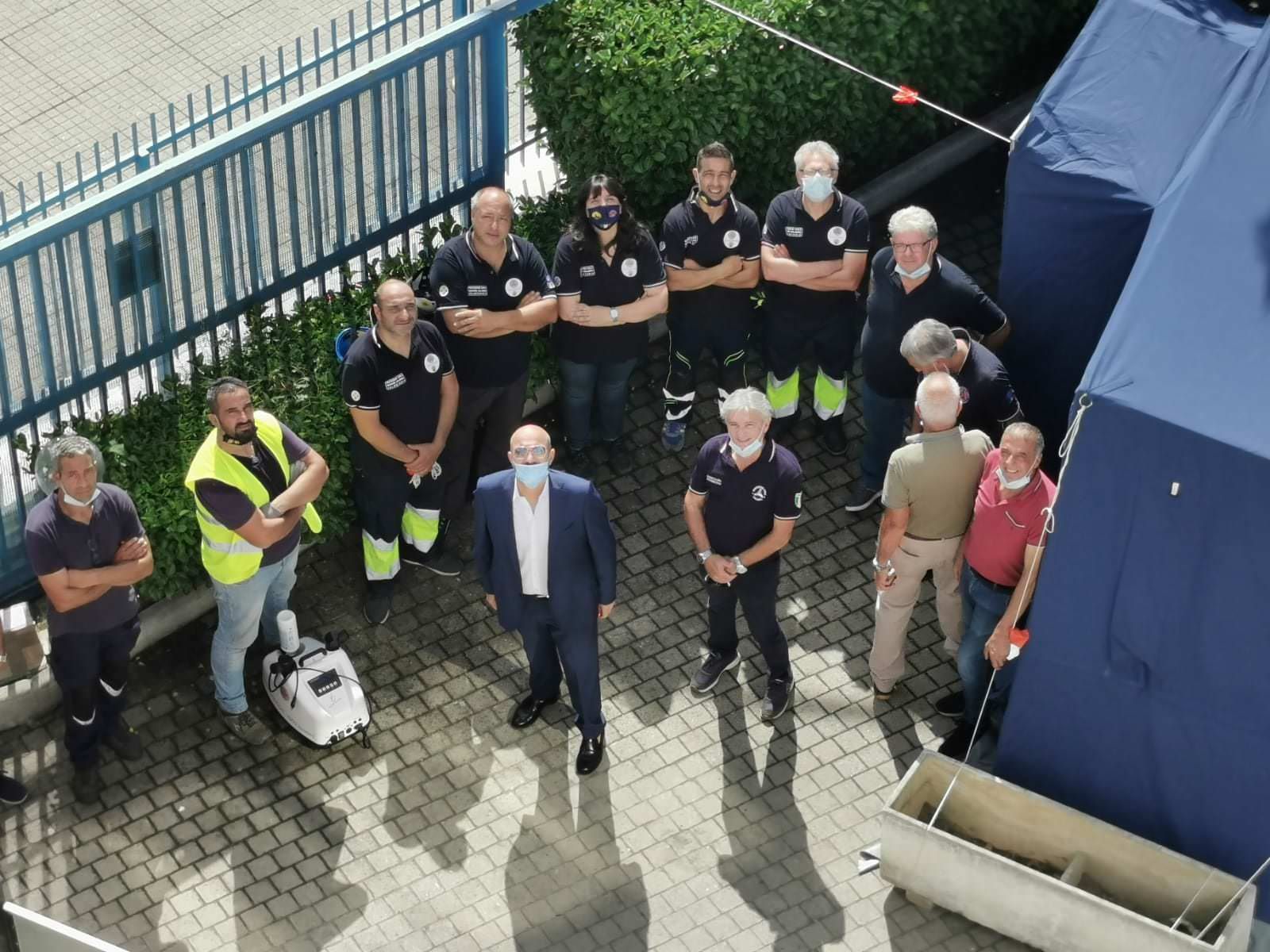 Covid e sicurezza, iGreco: tenda pre-triage all'esterno dell’Ospedale La Madonnina