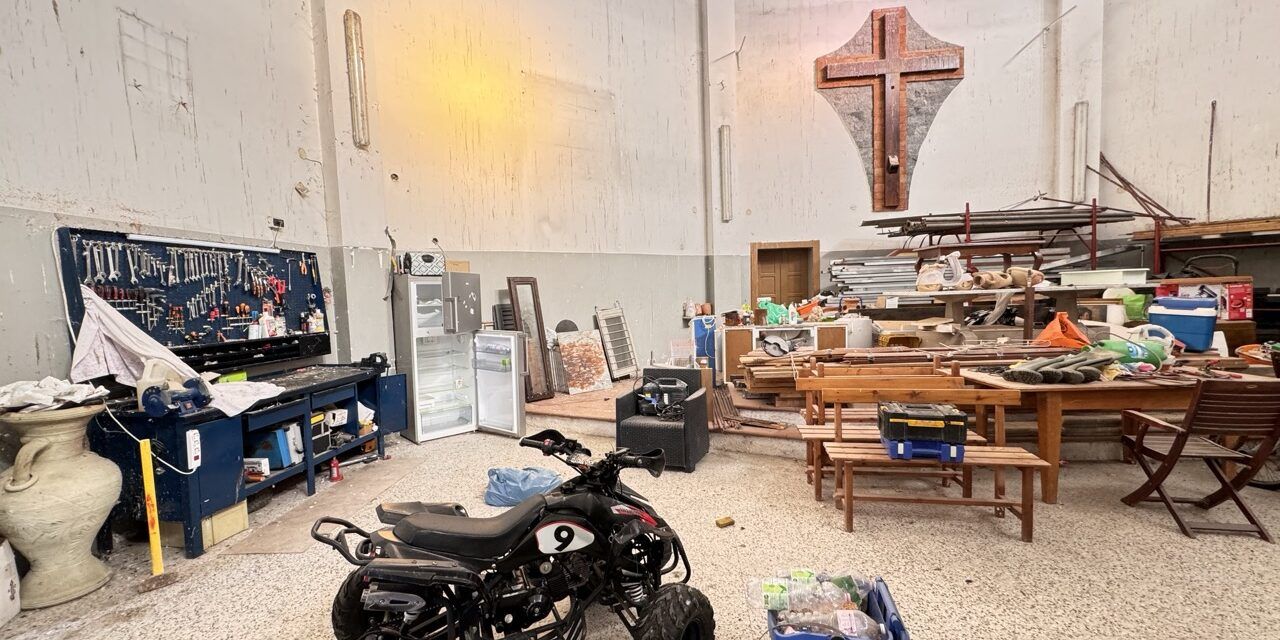 Sibari, sgomberata l’ex chiesa di Sant’Eusebio occupata abusivamente – FOTO