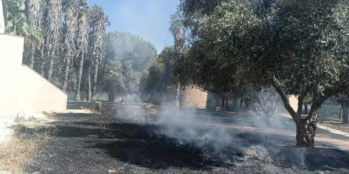 Sibari, incendio alla Masseria Casabianca e al Museo Archeologico