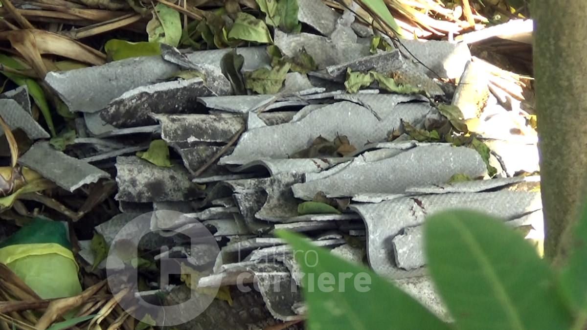 Eternit, rifiuti e auto abbandonate: emergenza ambientale nelle campagne tra Gizzeria e Lamezia