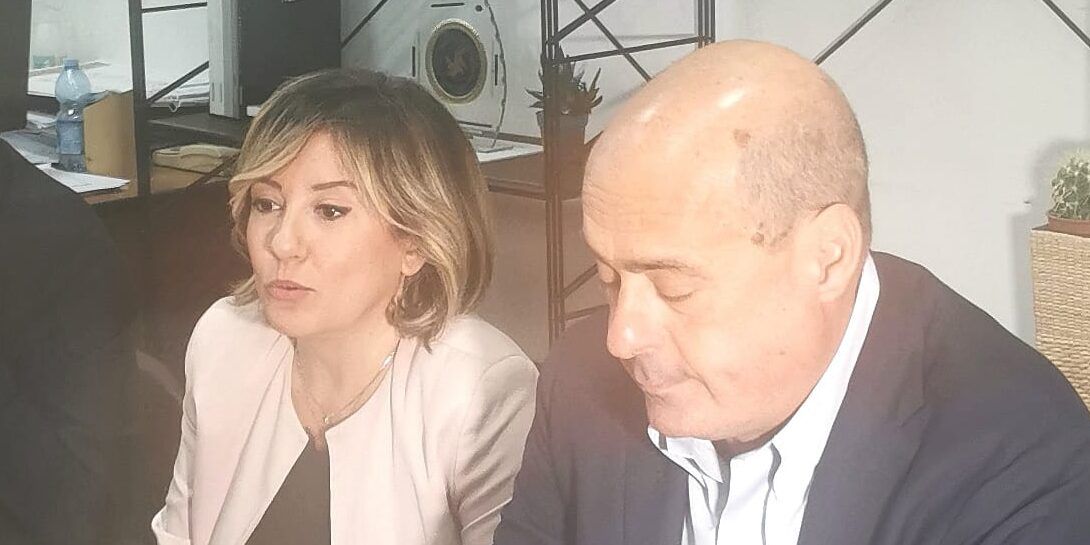 Zingaretti: «A Siderno c’è chi costruisce speranza, il Pd vicino a chi ha bisogno»
