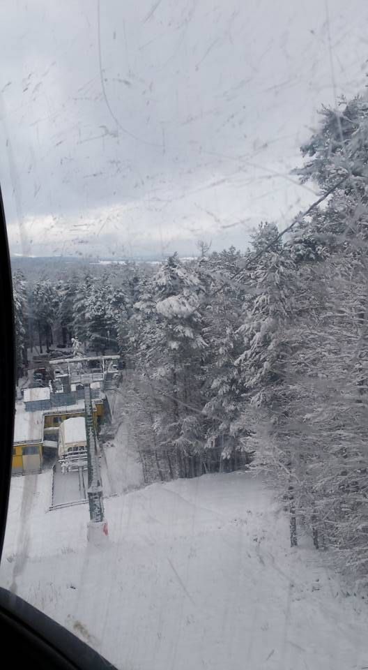 In Sila il gelo arriva fino a -18