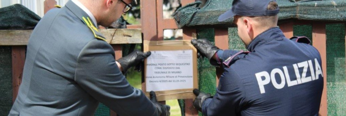 ‘Ndrangheta, sequestrata una villa a un 46enne nel Comasco