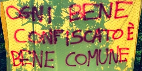 bene confiscato bene comune