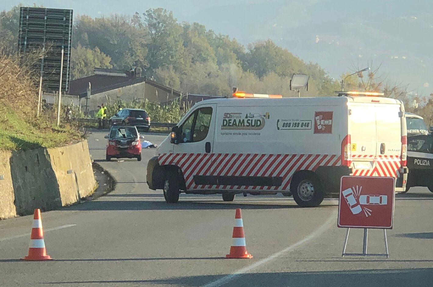 Tragico incidente ad Arcavacata di Rende, uomo investito e morto sul colpo
