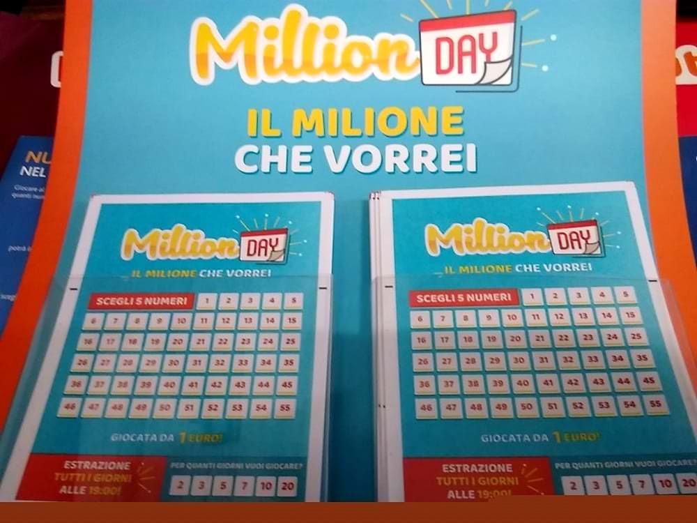 MillionDay, vinto un milione di euro a San Luca