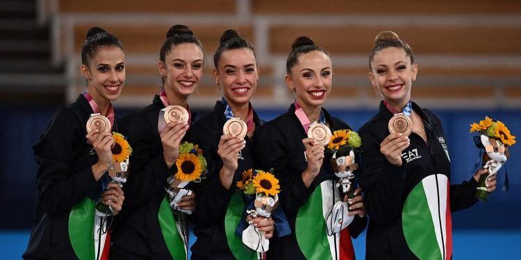 È bronzo nella ritmica. L’Italia conquista la quarantesima medaglia