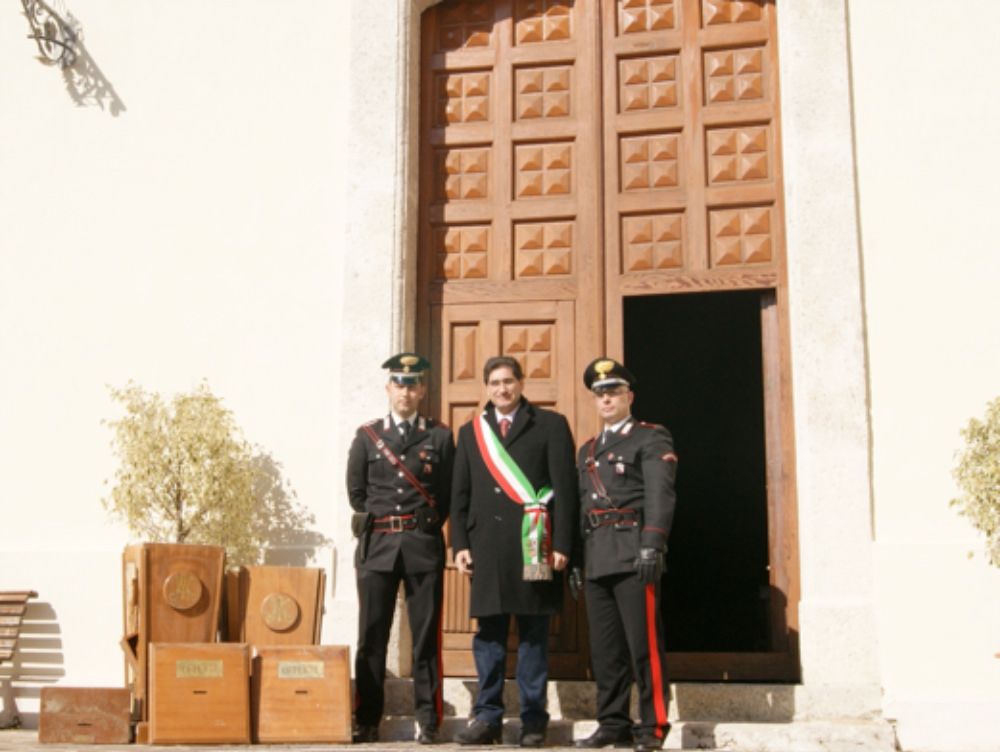 Furto in chiesa, quattro arresti a Mammola